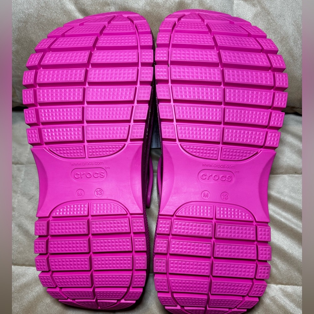 New - Barbie Crocs - Size 13 (mens) - Picture 10 of 11
